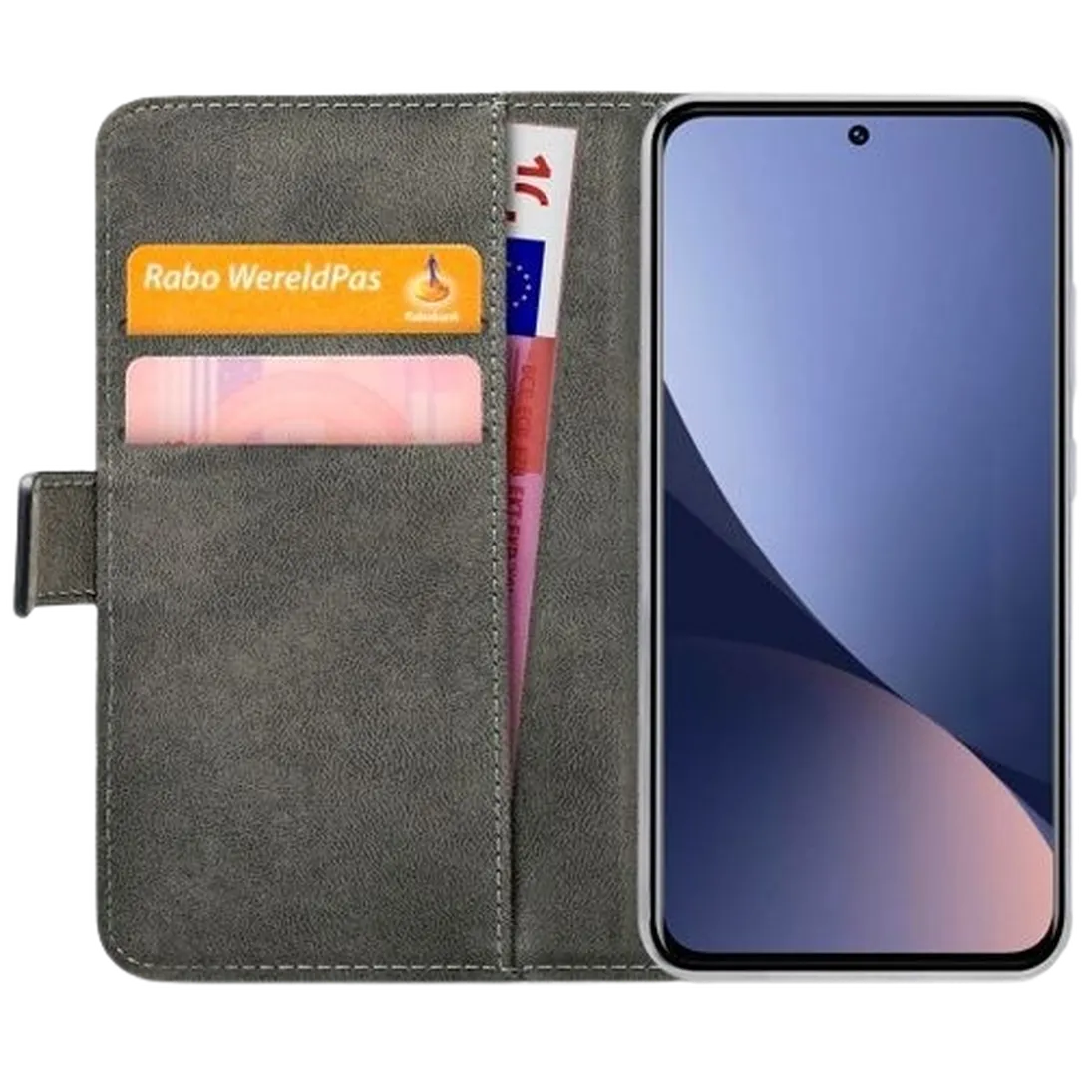 Mobilize Mobilize Classic Gelly Wallet Book Case voor Xiaomi 12 / 12X - Zwart