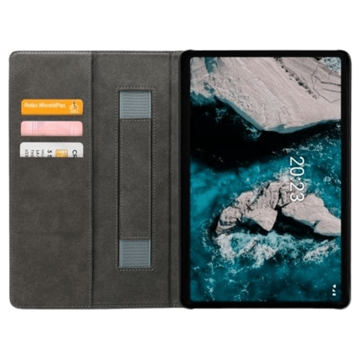 Mobilize Mobilize Premium Folio Case voor Nokia T20 10.4 - Zwart