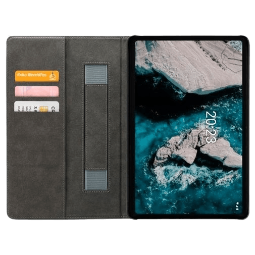 Mobilize Mobilize Premium Folio Case voor Nokia T20 10.4 - Zwart