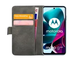 Mobilize Mobilize PU-lederen Book Case Motorola Moto G200 - Zwart