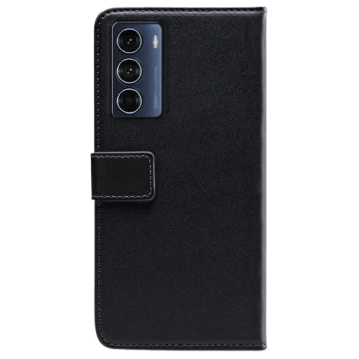 Mobilize Mobilize PU-lederen Book Case Motorola Moto G200 - Zwart