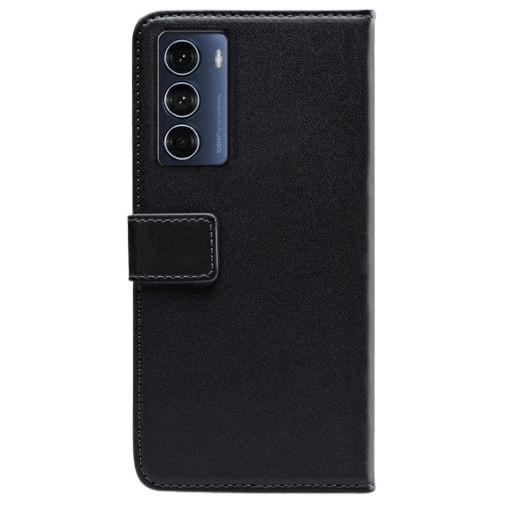 Mobilize Mobilize PU-lederen Book Case Motorola Moto G200 - Zwart