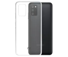 Mobilize Mobilize Flexibele TPU Back Cover voor Samsung Galaxy A03s - Zwart