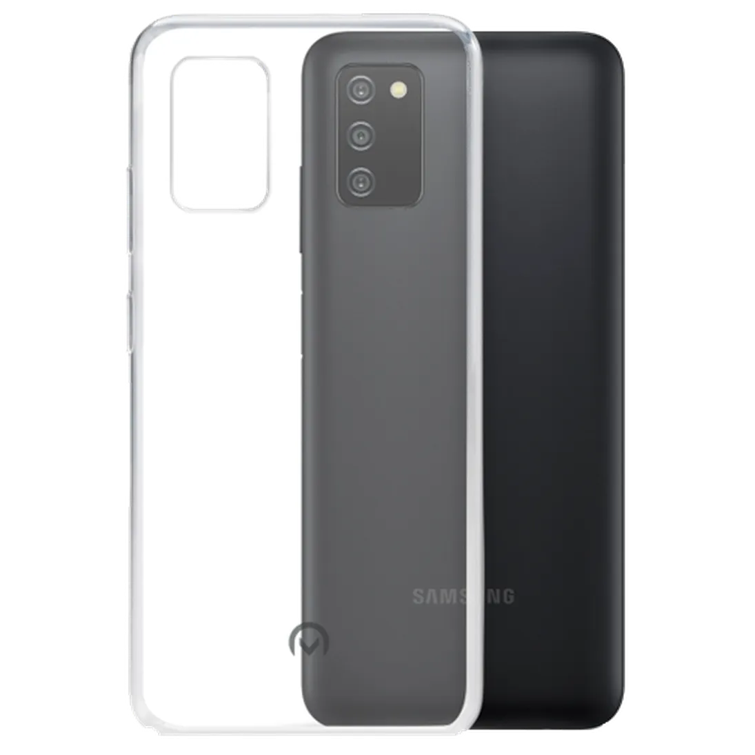 Mobilize Mobilize Flexibele TPU Back Cover voor Samsung Galaxy A03s - Zwart