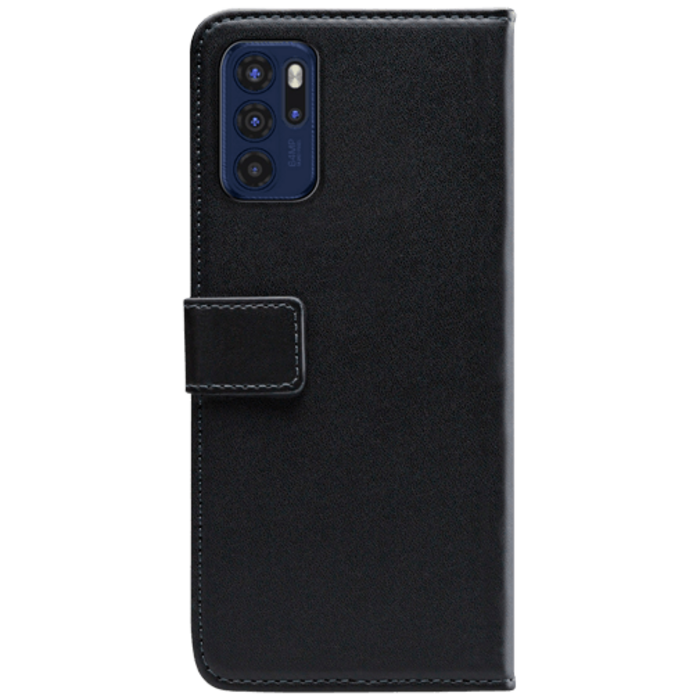 Mobilize Mobilize Classic Gelly Wallet Book Case Motorola Moto G60 - Zwart