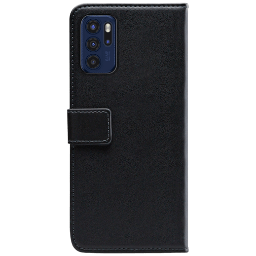 Mobilize Mobilize Classic Gelly Wallet Book Case Motorola Moto G60 - Zwart