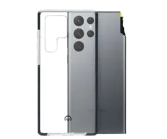 Mobilize Mobilize Shatterproof TPU Back Cover Samsung Galaxy S22 Ultra (5G) - Zwart/Transparant
