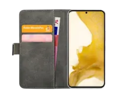 Mobilize Mobilize Classic Gelly Wallet Book Case voor Samsung Galaxy S22+ 5G - Zwart
