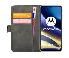 Mobilize Mobilize Classic Gelly Wallet Book Case Motorola Moto G51 5G - Zwart