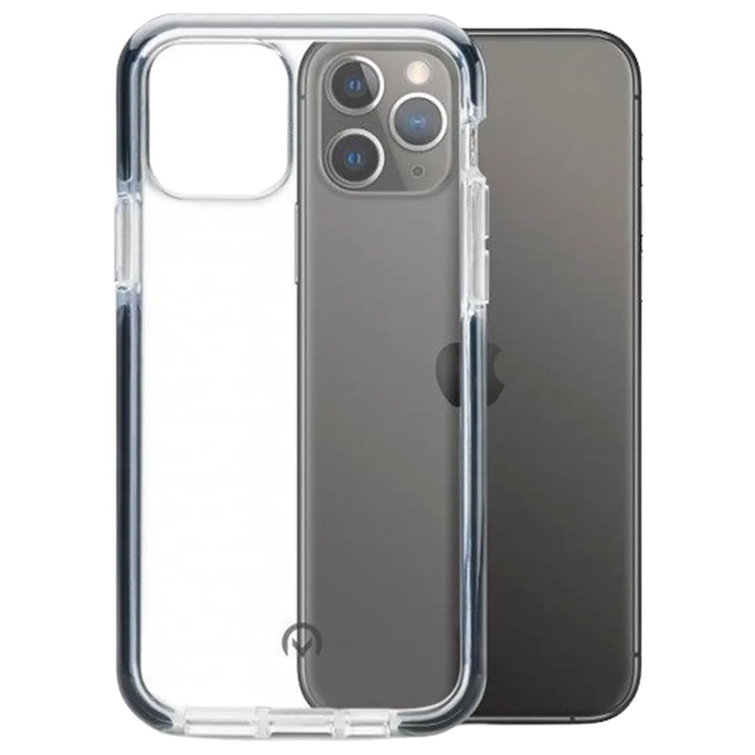 Mobilize Mobilize Shatterproof TPU Back Cover Apple iPhone 11 Pro - Transparant / Zwart