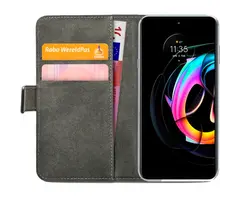 Mobilize Mobilize Classic Gelly Wallet Book Case voor Motorola Edge 20 Lite - Zwart