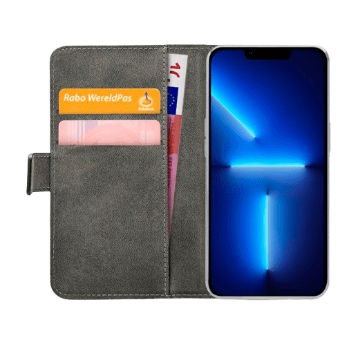 Mobilize Mobilize Classic Gelly Wallet Book Case Apple iPhone 13 Pro Zwart
