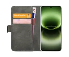 Mobilize Mobilize Classic Gelly Wallet Book Case vivo X300 Ultra - Zwart