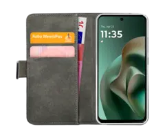 Mobilize Mobilize PU-Leren Book Case Motorola Moto G57 Power / G67 Power - Zwart