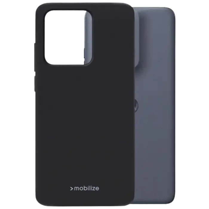 Mobilize Mobilize TPU Back Cover Motorola Edge 60 Neo Hoesje - Mat Zwart