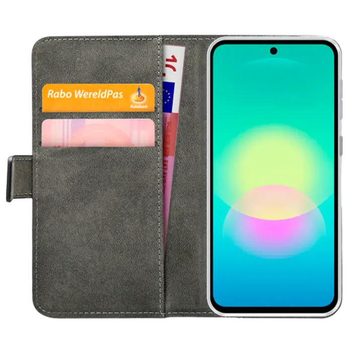 Mobilize Mobilize Classic Gelly Wallet Book Case Samsung Galaxy A27 5G - Zwart