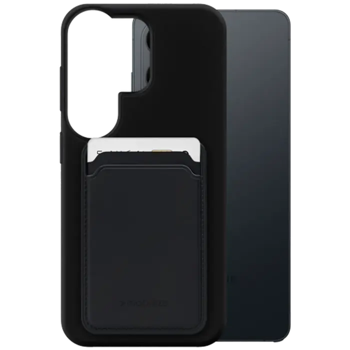 Mobilize Mobilize Cardcase TPU Back Cover voor Samsung Galaxy S26 Ultra - Zwart