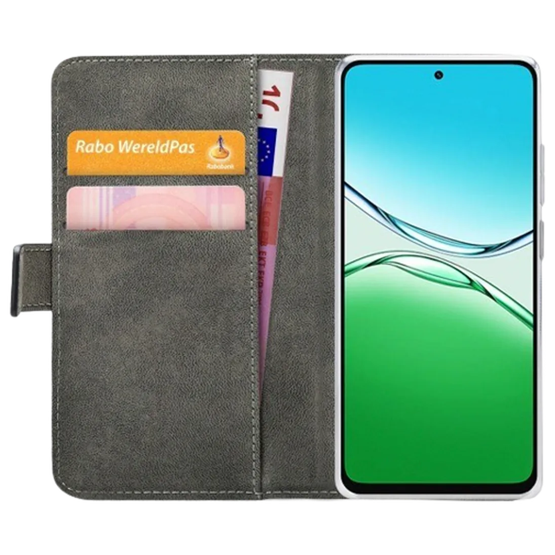 Mobilize Mobilize Classic Gelly Wallet Book Case voor OPPO A6 Pro - Zwart