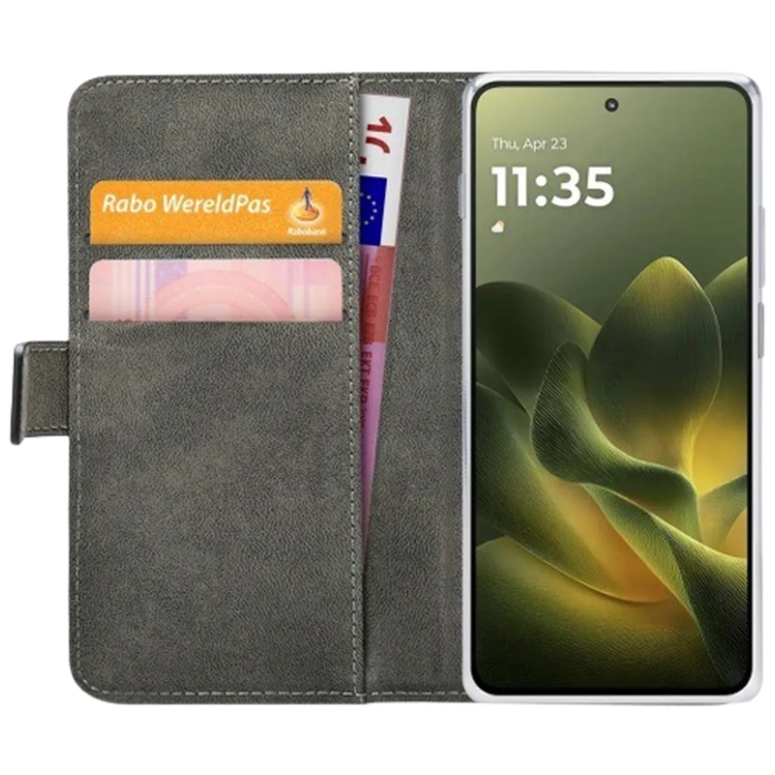 Mobilize Mobilize Classic Gelly Wallet Book Case Motorola Edge 70 - Zwart