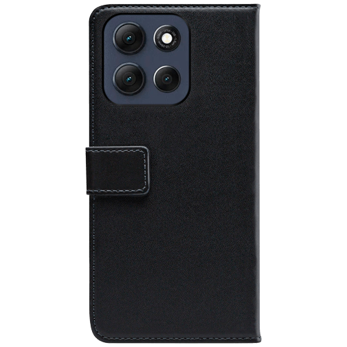 Mobilize Mobilize Classic Gelly Wallet Book Case Motorola Moto G86 Power 5G - Zwart
