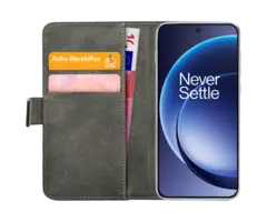 Mobilize Mobilize Book Case OnePlus 15R Hoesje - Zwart PU-Leer