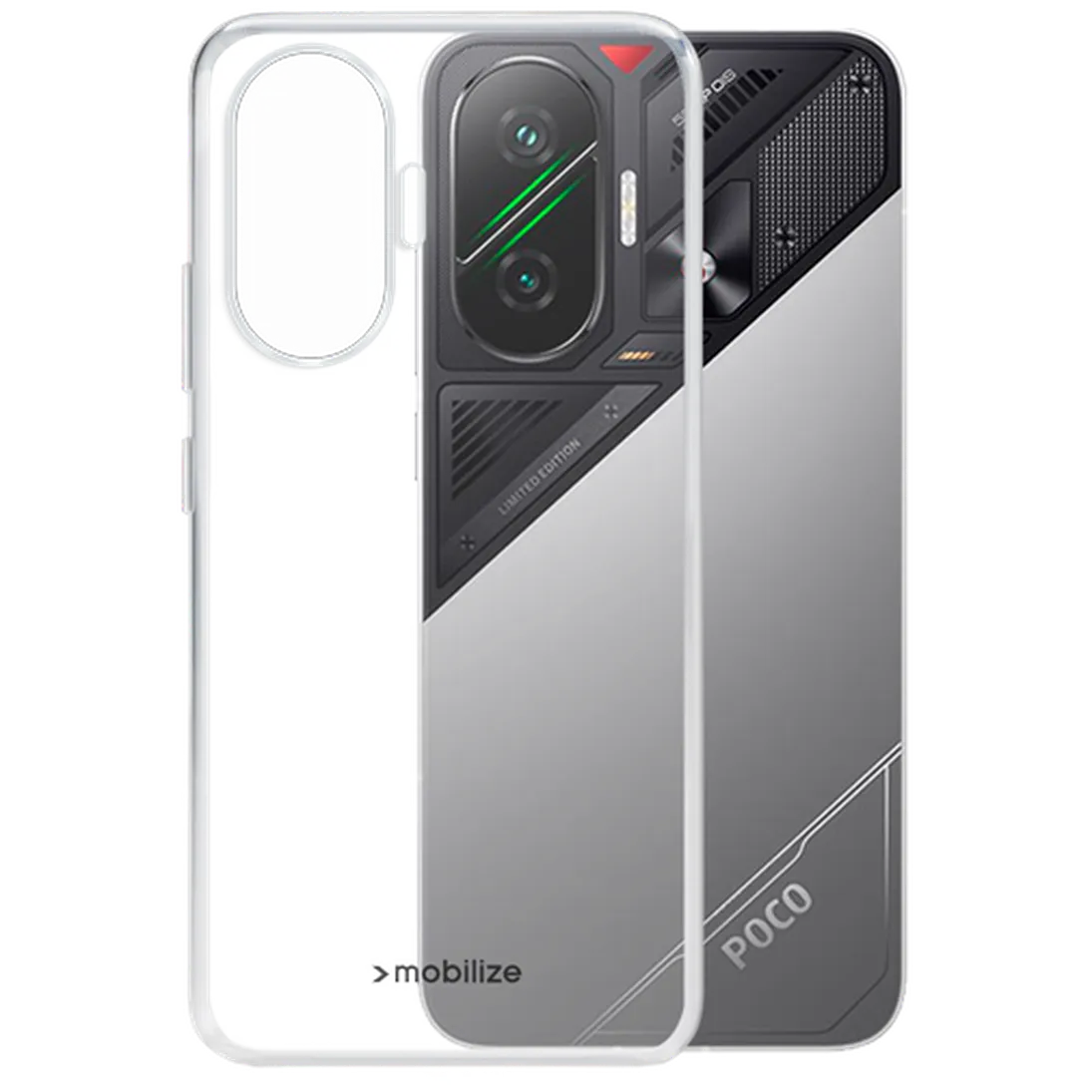 Mobilize Mobilize TPU Back Cover Transparant voor Poco F7 / F7 Pro