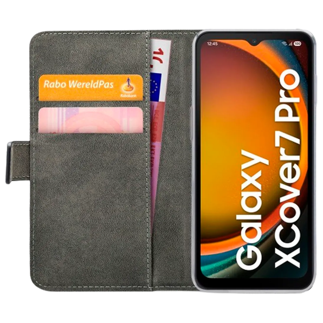 Mobilize Mobilize Classic Gelly Wallet Book Case Samsung Galaxy Xcover 7 Pro 5G Zwart