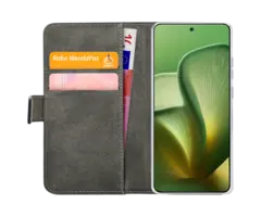 Mobilize Mobilize Classic Gelly Wallet Book Case Motorola Edge 60 Zwart