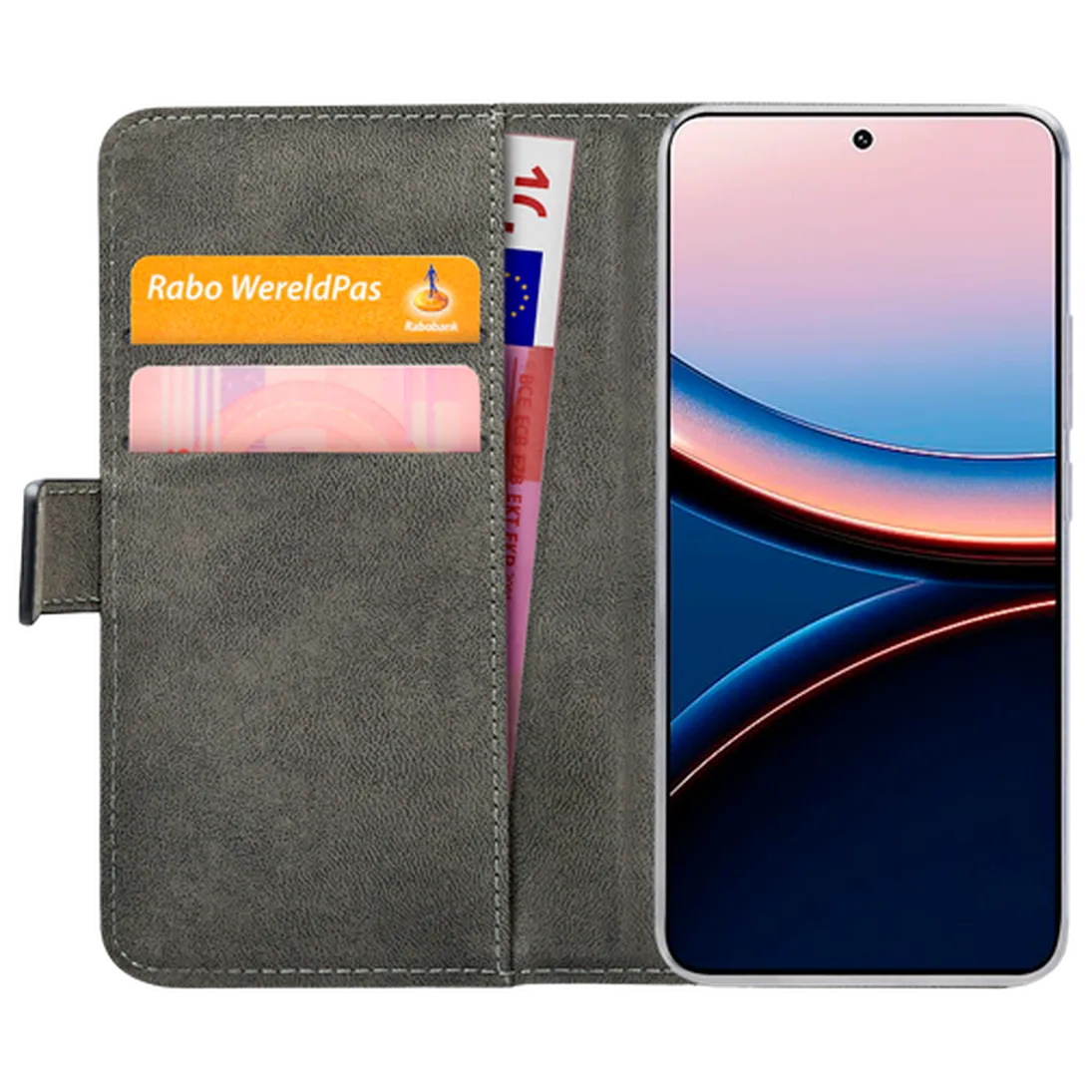 Mobilize Mobilize Classic Gelly Wallet Book Case voor Xiaomi Poco F7 Ultra - Zwart
