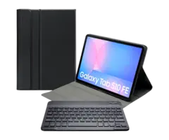 Mobilize Mobilize Premium Keyboard Case Galaxy Tab S10 FE 11 / S10 Lite - QWERTY Zwart