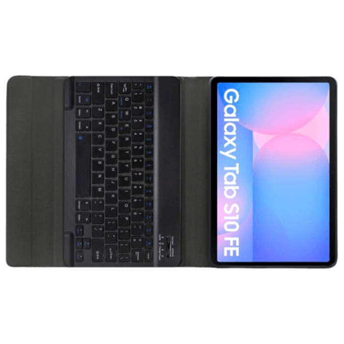 Mobilize Mobilize Premium Keyboard Case Galaxy Tab S10 FE 11 / S10 Lite - QWERTY Zwart