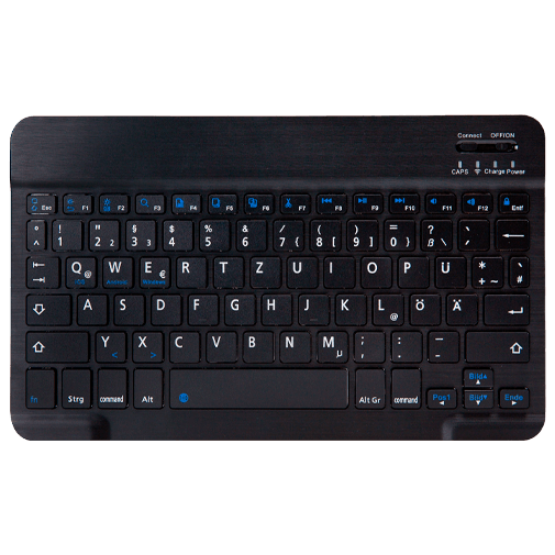 Mobilize Mobilize Premium Keyboard Case Galaxy Tab S10 FE 11 / S10 Lite - QWERTY Zwart