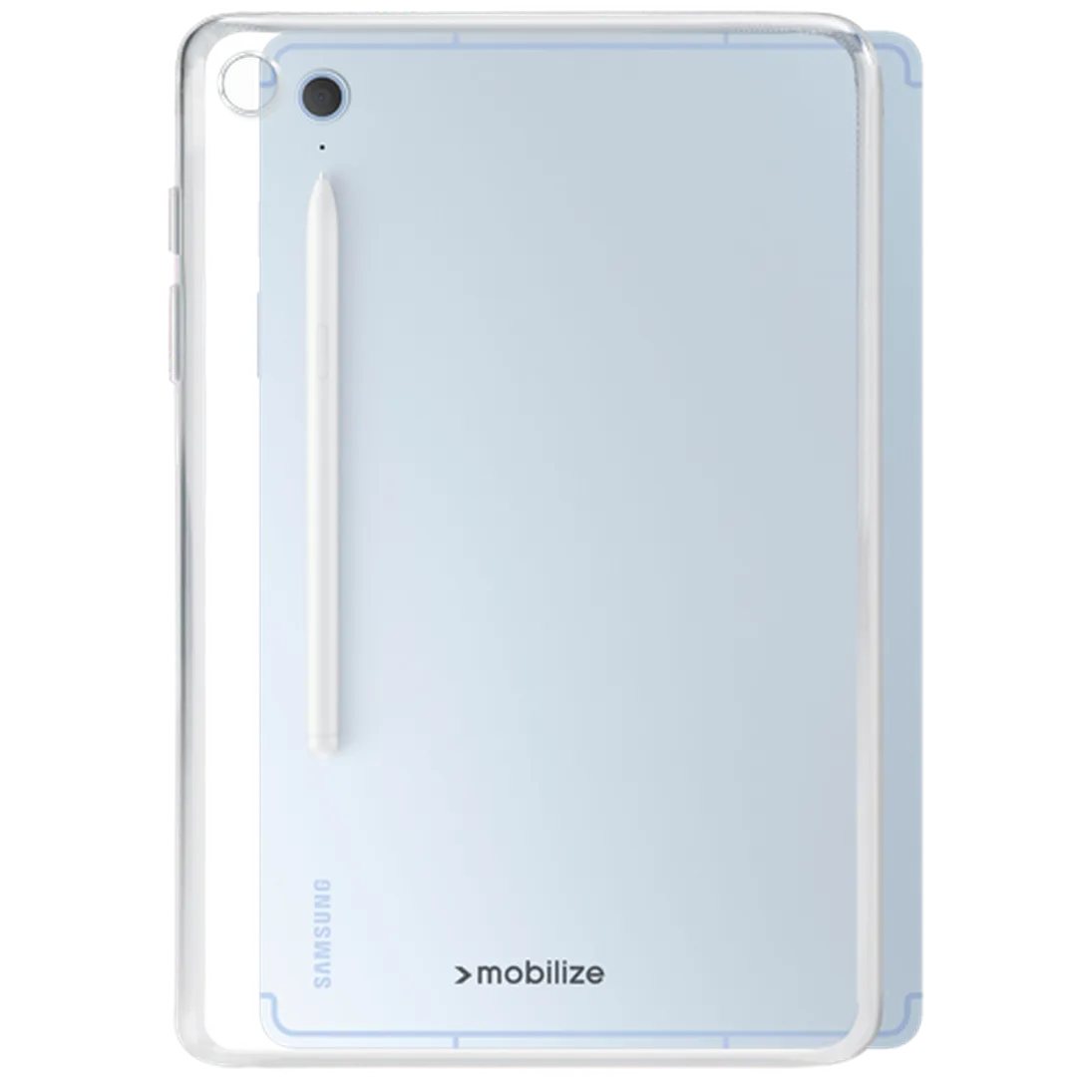 Mobilize Mobilize Gelly Case TPU Back Cover Transparant voor Galaxy Tab S10 FE / Lite