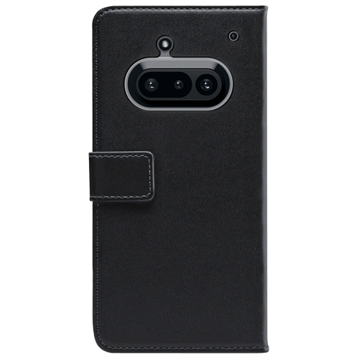 Mobilize Mobilize Classic Gelly Wallet Book Case Zwart voor Nothing Phone (3a)