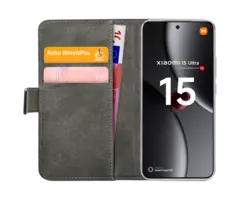 Mobilize Mobilize Classic Gelly Wallet Book Case Xiaomi 15 Ultra - PU-Leer - Zwart