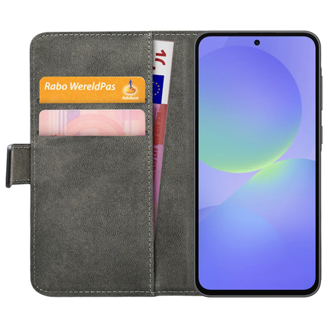 Mobilize Mobilize Classic Wallet Book Case Samsung Galaxy A36 5G / A56 5G Zwart