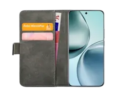 Mobilize Mobilize Classic Gelly Wallet Book Case Zwart voor Realme 14 Pro+ 5G