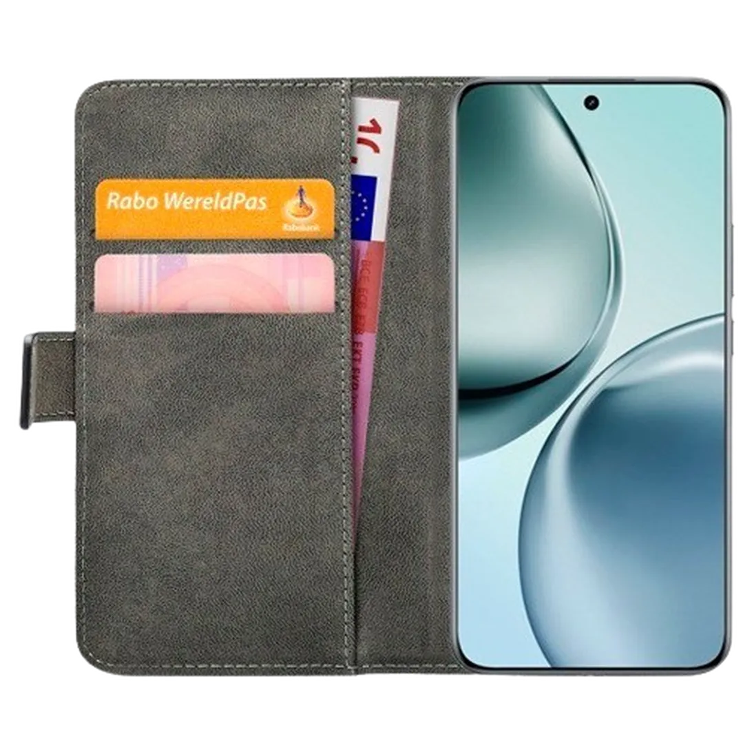 Mobilize Mobilize Classic Gelly Wallet Book Case Zwart - Realme 14 Pro+ 5G