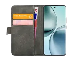 Mobilize Mobilize Classic Gelly Wallet Book Case voor Realme 14 Pro 5G - Zwart