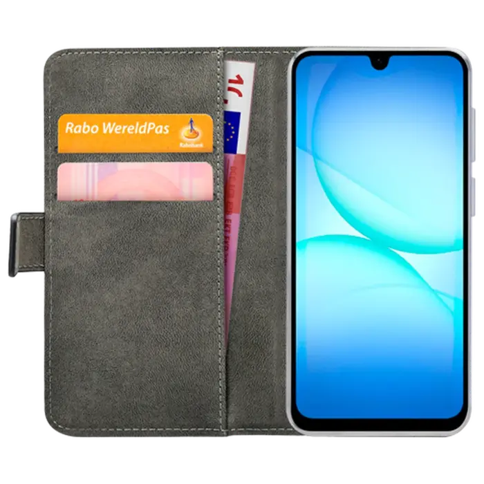 Mobilize Mobilize Classic Gelly Wallet Book Case Samsung Galaxy A26 5G Zwart
