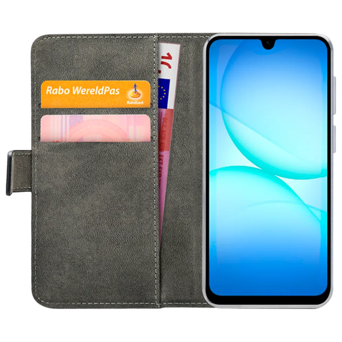 Mobilize Mobilize Classic Gelly Wallet Book Case Samsung Galaxy A26 5G Zwart