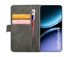 Mobilize Mobilize Classic Gelly Wallet Book Case voor OnePlus Nord 4 - Zwart