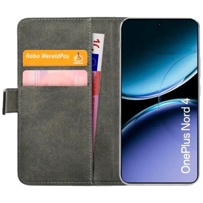 Mobilize Mobilize Classic Gelly Wallet Book Case OnePlus Nord 4 - Zwart