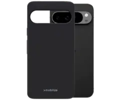 Mobilize Mobilize Rubber Gelly Case voor Google Pixel 9 Pro XL - Mat Zwart