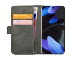 Mobilize Mobilize Classic Gelly Wallet Book Case voor Google Pixel 9 / 9 Pro - Zwart