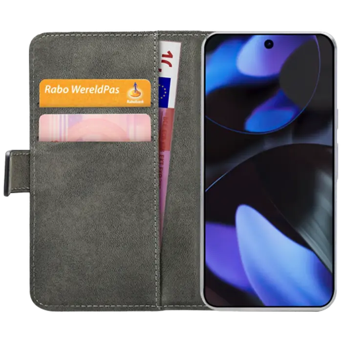 Mobilize Mobilize Classic Gelly Wallet Book Case Google Pixel 9 / 9 Pro - Zwart