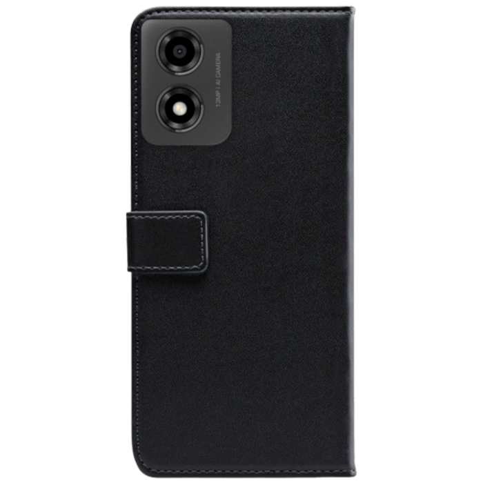 Mobilize Mobilize Classic Gelly Wallet Book Case Motorola Moto E14 4G - Zwart