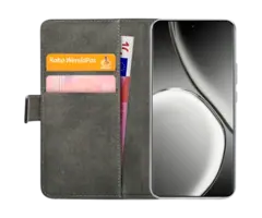 Mobilize Mobilize Classic Gelly Wallet Book Case Realme GT 6 / GT 6T - Zwart