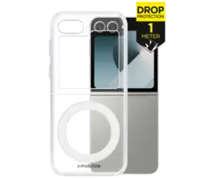Mobilize Mobilize MagSafe Naked Protection Case Transparant Samsung Galaxy Z Flip 6