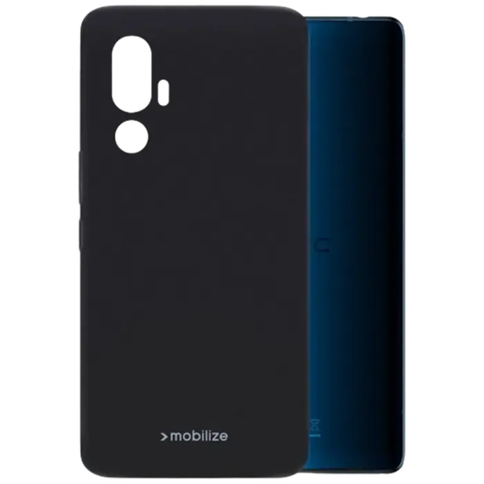 Mobilize Mobilize TPU Back Cover HTC U24 Pro - Mat Zwart
